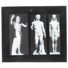 Apollo v. Tenea (6. Jh.) ; Doryphoros (435) ; Satyr Borghese = Apollon de Tenea (6è siècle) ; Doryphore (435) ; Satyre Borghese