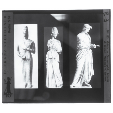 Göttin m. Granatapfel ; Athena d. Myron ; Mädchen v. Antium = Déesse à la grenade ; Athéna de Myron ; Jeune fille d'Anzio