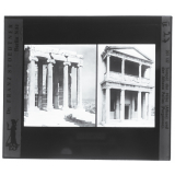 Tempel der Nike (Athen) und der Athena Polias (Pergamon) = Temples d'Athéna Nikè (Athènes)  et d'Athéna Polias (Pergame)