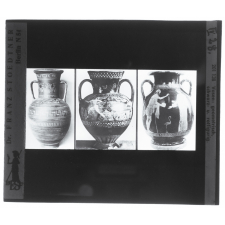 Vasen : geometrisch, schwarz- und rotfigürig = Vases à figures géométriques, noires et rouges