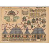 Petites constructions : temple chinois : N° 1248