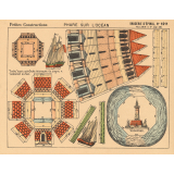 Petites constructions : phare sur l'océan : N° 1211