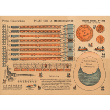 Petites constructions : phare sur la méditerranée : N° 1212