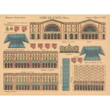Moyennes constructions : gare de l'Est à Paris : N° 887