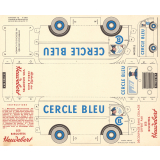 Les biscottes Heudebert : Cercle bleu