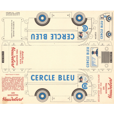 Les biscottes Heudebert : Cercle bleu