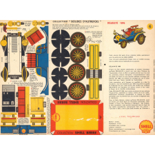 Bolides d'autrefois : Shell : Delahaye 1896 : N°6