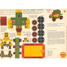 Bolides d'autrefois : Shell : Jeantaud 1898 : N°7