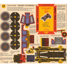 Bolides d'autrefois : Shell : Richard (unic) 1902 : N° 18