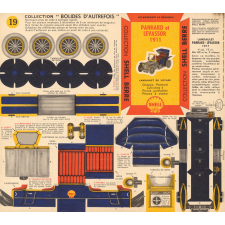 Bolides d'autrefois : Shell : Panhard et Levassor 1911 : N° 19