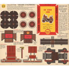Bolides d'autrefois : Shell : De Dion 1898 : N° 23