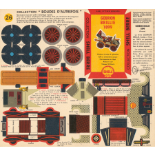 Bolides d'autrefois : Shell : Gobron Brillie 1899 : N° 26