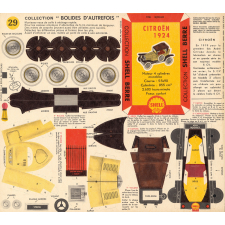 Bolides d'autrefois : Shell : Citroën 1924 : N° 29