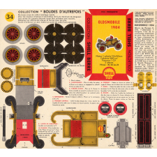 Bolides d'autrefois : Shell : Oldsmobile 1904 : N° 34