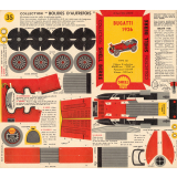 Bolides d'autrefois : Shell : Bugatti : N° 35