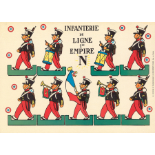 Découpage : infanterie de ligne : 1er Empire N