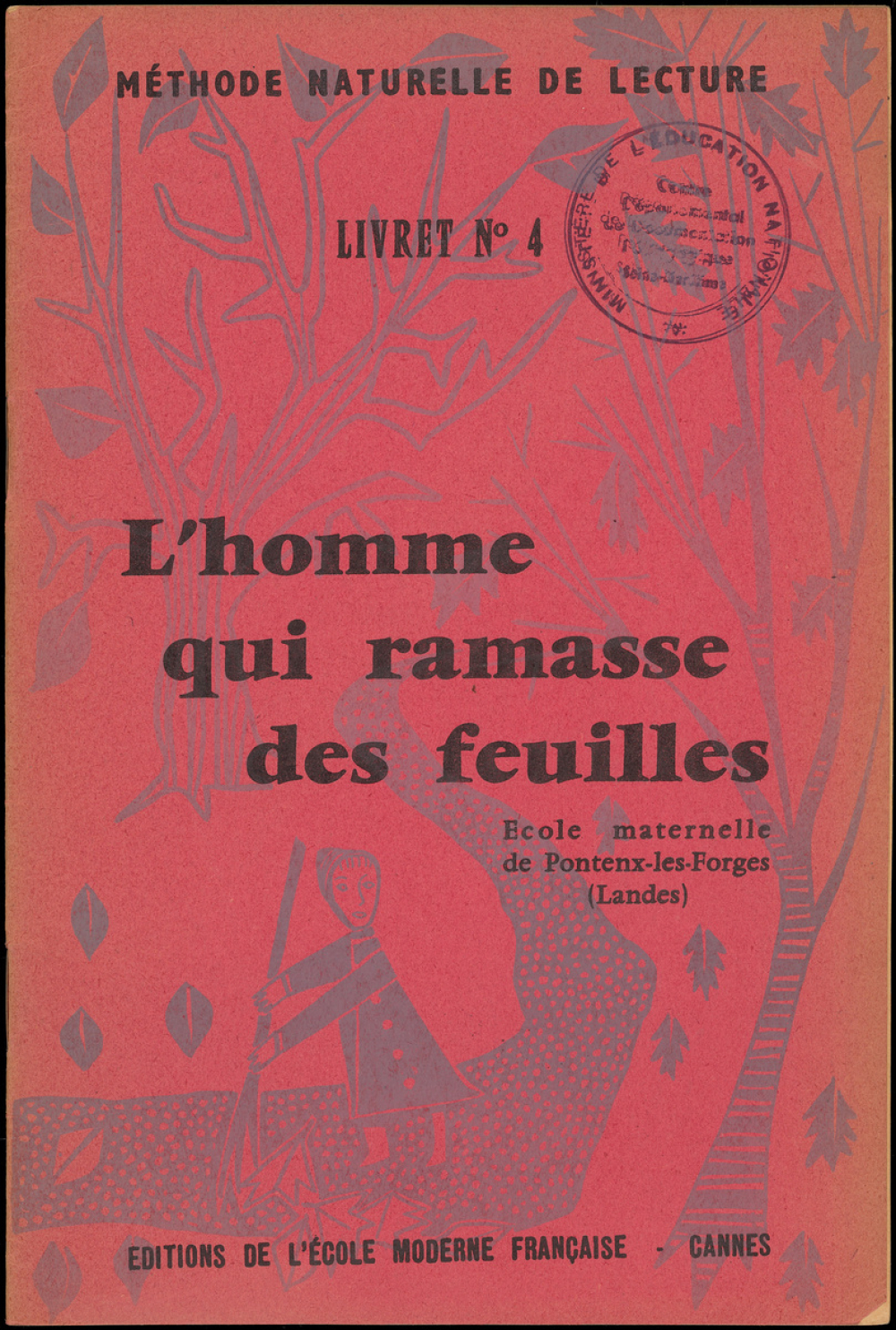 L'homme qui ramasse les feuilles.