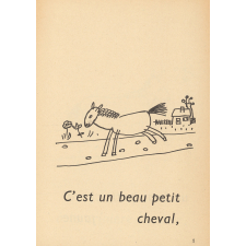 Petit cheval jaune.