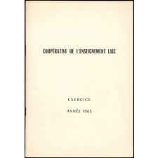 Coopérative de l'Enseignement Laïc. Exercice. Année 1965.