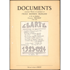 Documents concernant l'histoire du mouvement de l'École Moderne Française et de son fondateur Célestin Freinet. 1923-1924. 