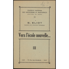 Vers l'école nouvelle...