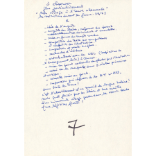 Correspondance entre un instituteur et l'Institut coopératif de l'école moderne pour la publication de la BT n°833 sur