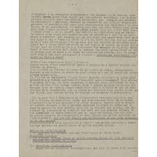 Notes prises en janvier 1947 à la conférence de Monsieur ROGER 