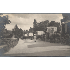 Sortie à Radepont des élèves de l'École pratique de commerce et d'industrie de jeunes filles de Rouen