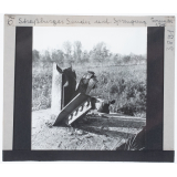 Straßburger Sender in Brumath n.d. Sprengung  Sommer1940 = Émetteur de Stasbourg à Brumath après destruction été 1940