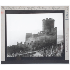 Kaysersberg Ob. Els., Burg u. Stadtmauer = Kaysersberg, Haute-Alsace, château et enceinte