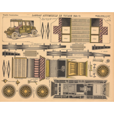Grandes constructions : landau automobile de voyage : feuille 2 : N° 434 bis