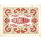 Dessus de boite de jeu : décalcomanie
