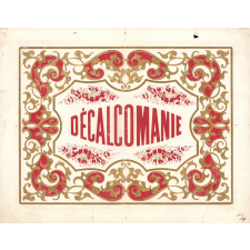 Dessus de boite de jeu : décalcomanie