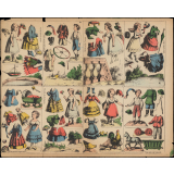 Découpage : poupées à habiller : N° 2