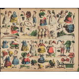 Découpage : poupées à habiller : N° 2