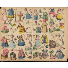Découpage : poupées à habiller : N° 1