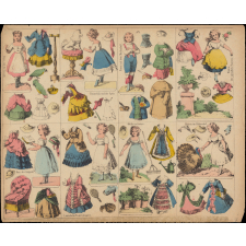 Découpage : poupées à habiller : N° 1