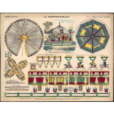 La constructomanie : pl. 12 : chevaux de bois tournant