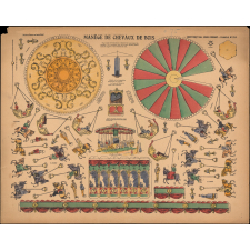 Constructions grand format : manège de chevaux de bois : planche N° 702