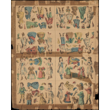 Neue Ankleidefiguren = poupées : N° 6390