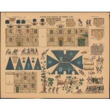 Grandes constructions faciles : N° 80 : attaque d'un château en Vendée : 1793