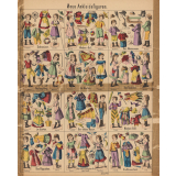 Neue Ankleidefiguren = poupées : N° 6941