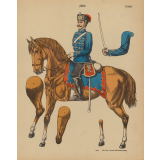 Planche N° 1695 : Husar = Hussard