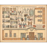 Grandes constructions : une salle d'ambulance de la croix-rouge : série de guerre : N° 15