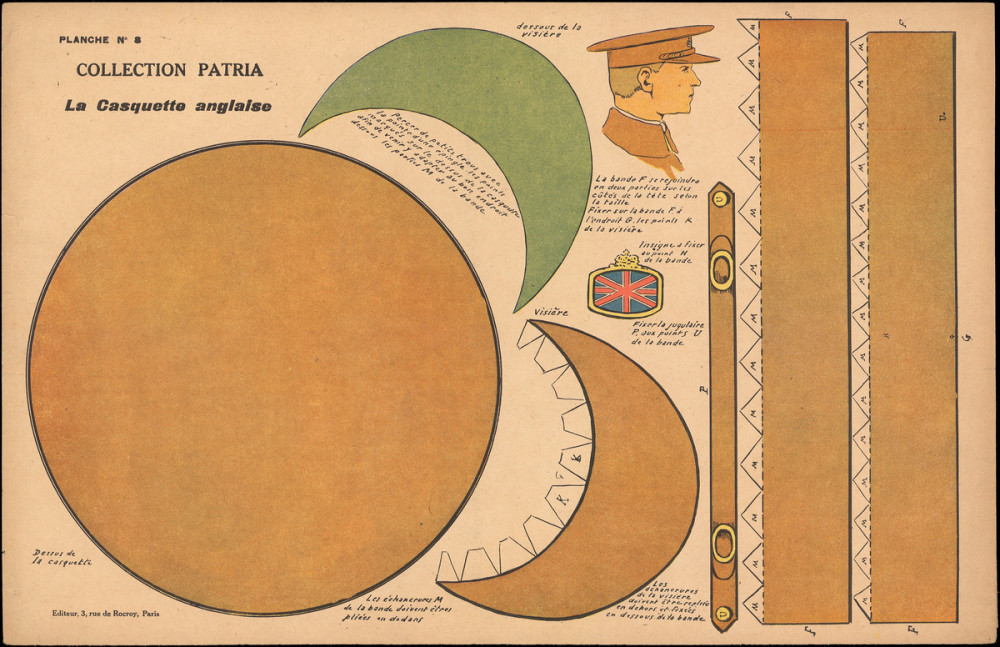 Collection Patria : la casquette anglaise : planche N° 8