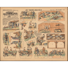 Grandes constructions : une tranchée anglo-belge : série de guerre : N° 27