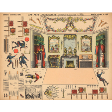 Grandes constructions : une fête interrompue : scène de l'invasion : 1870 : N° 122