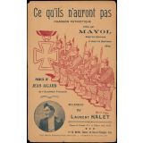 Ce qu'ils n'auront pas : chanson patriotique