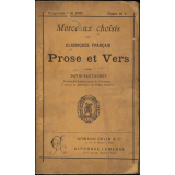 Morceaux choisis des classiques français : prose et vers : programme de 1890 : classe de 4e