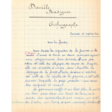 Cahier d'orthographe 1 : 5e